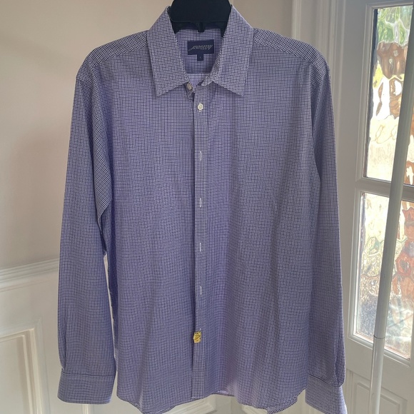 Jeremy Argyle NYC Long Sleeve Button Down Shirt - Size Large - Picture 1 of 6